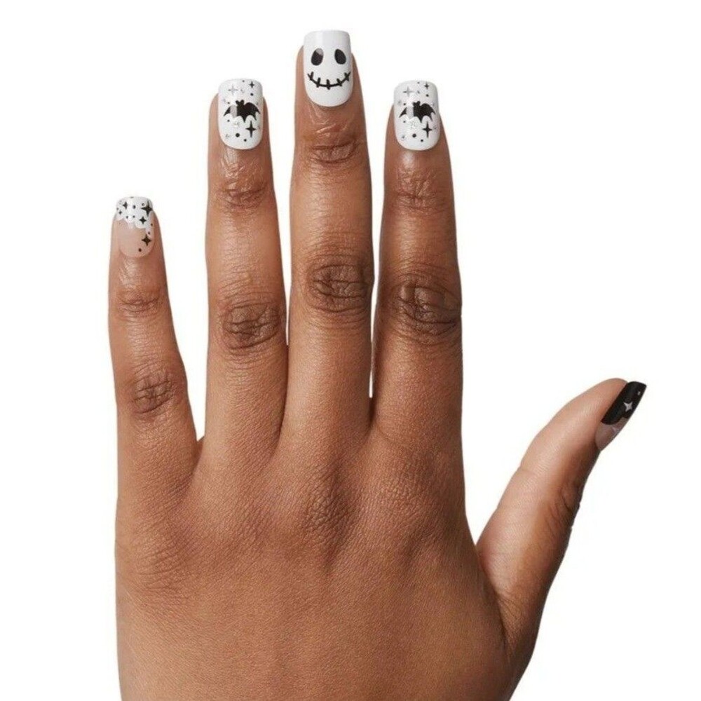 3x Kiss Halloween Special Design Nails Lot Glow Voguish Short Square Candy Corn - Picture 12 of 12